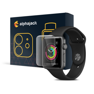 Apple Watch 4/5/6/SE (40mm) 1db kijelzővédő üvegfóliafólia Alphajack
