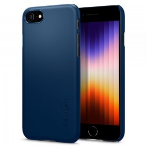 iPhone 7 / 8 / SE 2020 / 2022 Spigen Thin Fit ultravékony tok világos kék (ACS04348)