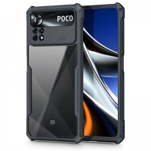 Xiaomi Poco X4 Pro 5G Tech-Protect carbon mintájú TPU tok fekete