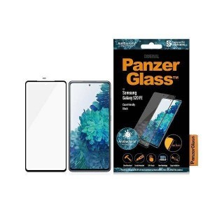 Samsung Galaxy S22 Ultra PanzerGlass E2E MicroFracture Antibakteriális tokbarát üvegfólia fekete