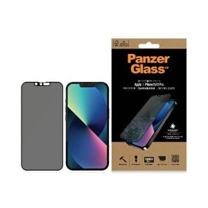 iPhone 13/13 Pro PanzerGlass E2E MicroFracture Antibakteriális tokbarát üvegfólia fekete
