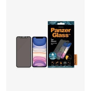 iPhone XR PanzerGlass E2E MicroFracture Antibakteriális tokbarát üvegfólia fekete