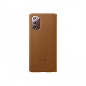 Samsung Galaxy Note 20 EF-VN980LAE gyári bőr tok barna
