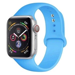 Apple Watch 38/40/41 mm Beline Silicone óraszíj kék