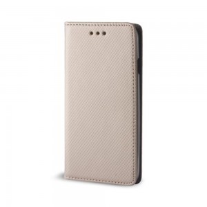 Samsung Galaxy A10 mágneses fliptop arany
