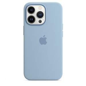 iPhone 13 Pro szilikontok ködkék (MN653ZM/A) Apple gyári MagSafe-rögzítésű