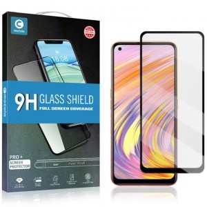 Xiaomi Poco M5 kijelzővédő üvegfólia 5D fekete kerettel Mocolo