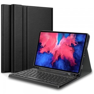 Lenovo Tab P11 / P11+ PLUS 11.0 TB-J606 / J616 / J607Z Tech-Protect SC Pen tok + billentyűzet (ANGOL) fekete