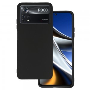 Xiaomi Poco X4 Pro 5G Matt hátlapi tok fekete