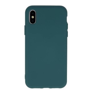Motorola Moto G60 Szilikon tok sötétzöld