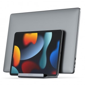 Satechi Dual Vertical Laptop állvány MacBook-hoz és iPad-hez (ST-ADVSM)