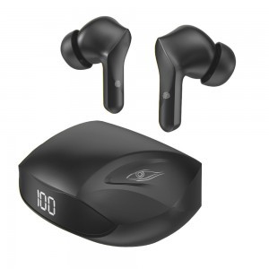 Dudao vezeték nélküli fülhallgató TWS Bluetooth 5.2 fekete (U16H)