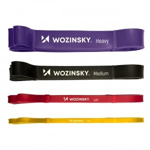 Wozinsky 4x crossfit fitnesz szalag készlet