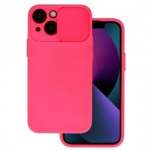 iPhone 13 Mini Camshield Soft tok rózsaszín
