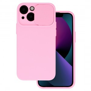 Samsung Galaxy S21 FE Camshield Soft tok világos rózsaszín