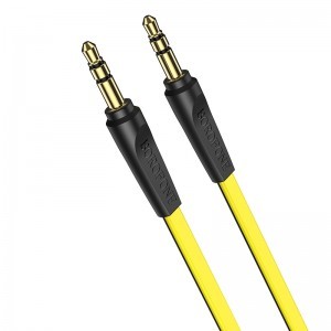 Borofone BL6 kábel 3.5 mm jack - 3.5 mm jack 1m sárga