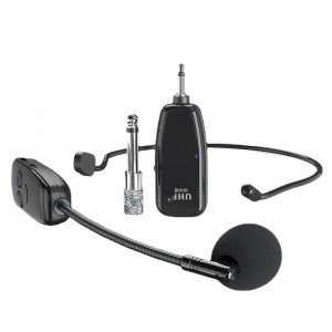 HG UHF12 vezeték nélküli UHF fejhallgató mikrofon