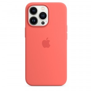 iPhone 13 Pro szilikontok pomelópink (MM2E3ZM/A) Apple gyári MagSafe-rögzítésű