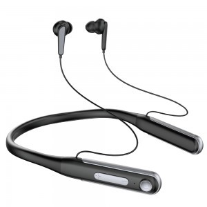 Dudao Vezeték Nélküli Nyakpántos Bluetooth Fülhallgató Sportoláshoz 400mAh fekete