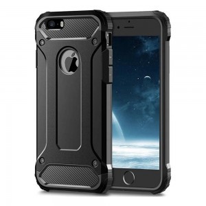 iPhone 6 / 6S Forcell hybrid armor tok fekete