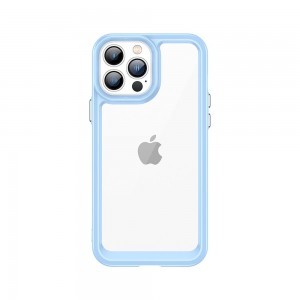 iPhone 13 Pro Max Outer Space tok kék kerettel