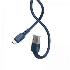 Remax Zeron RC-179M USB-micro USB 2.4A 1 m sötétkék