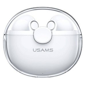 USAMS TWS BU Bluetooth 5.1 vezeték nélküli fülhallgató fehér