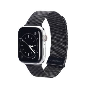 Apple Watch 7 Band 8/7/6/5/4/3/2 / SE (42/42/35mm) Dux Ducis Magnetic óraszíj fekete