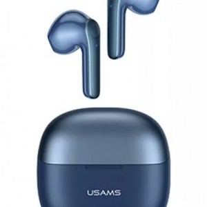 USAMS TWS XH Bluetooth 5.1 vezeték nélküli fülhallgató, mikrofon kék (BHUXH03)