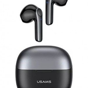USAMS TWS XH Bluetooth 5.1 vezeték nélküli fülhallgató, mikrofon fekete (BHUXH01)