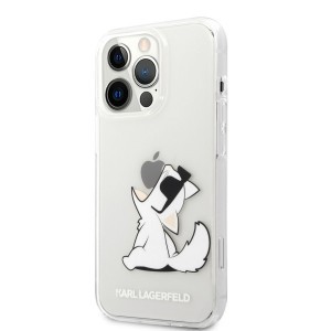 iPhone 14 Pro Max Karl Lagerfeld PC/TPU Choupette Eat tok átlátszó (KLHCP14XCFNRC)