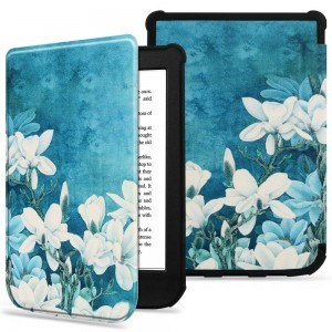 Pocketbook Color/Touch lux 4/5/HD 3 Tech-protect Smartcase Tok Magnolia mintával