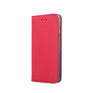 Huawei P Smart mágneses fliptok piros
