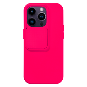 iPhone 14 Pro Camshield Soft tok rózsaszín Alphajack