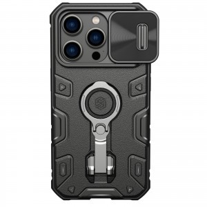 iPhone 14 Pro Max Nillkin CamShield Armor Pro tok MagSafe kompatibilis fekete