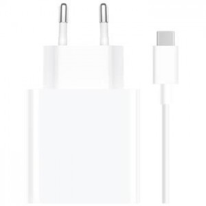 Xiaomi MDY-11-EZ USB-A 33W hálózati töltő adapter + USB-C kábel fehér