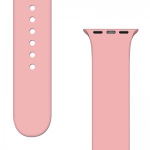 Apple Watch 4/5/6/7/8/SE (38/40/41mm) Silicone APS óraszíj rózsaszín