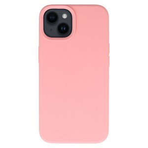 iPhone 14 Vennus Szilikon Lite Tok világos rózsaszín