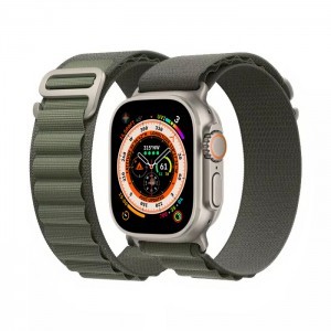 Apple Watch 4/5/6/7/8/SE (38/40/41mm) alpesi pánt, óraszíj zöld Alphajack