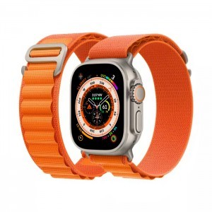 Apple Watch 4/5/6/7/8/SE (38/40/41mm) alpesi pánt, óraszíj narancssárga Alphajack