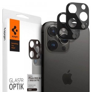 iPhone 14 Pro/14 Pro Max Spigen Optik.TR 2x kameralencsevédő 9H üveg (AGL05273)