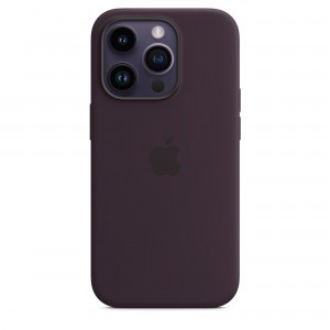 iPhone 14 Pro szilikontok bodzabogyó (MPTK3ZM/A) Apple gyári MagSafe-rögzítésű (SEASONAL 2022 Fall)