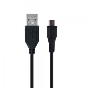Forever USB - microUSB kábel 1,0 m 1A fekete