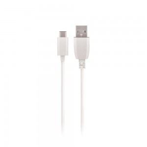 Maxlife kábel USB - USB-C 1,0 m 2A fehér