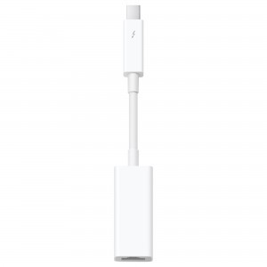 Apple gyári Thunderbolt – gigabites Ethernet átalakító adapter (MD463ZM/A)