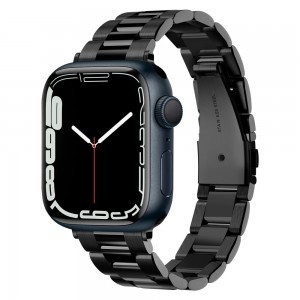 Apple Watch 4/5/6/7/8/SE (38/40/41mm) Spigen Modern Fit óraszíj fekete