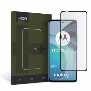 Motorola Moto G72 Hofi Glass Pro+ Hybrid temperált üvegfólia fekete