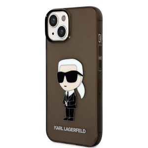 iPhone 14 KLHCP14SHNIKTCK Karl Lagerfeld IML Ikonik NFT tok fekete