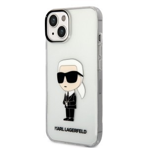 iPhone 14 KLHCP14SHNIKTCT Karl Lagerfeld IML Ikonik NFT tok átlátszó