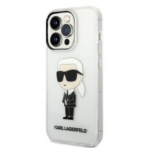 iPhone 14 Pro Max KLHCP14XHNIKTCT Karl Lagerfeld IML Ikonik NFT tok átlátszó